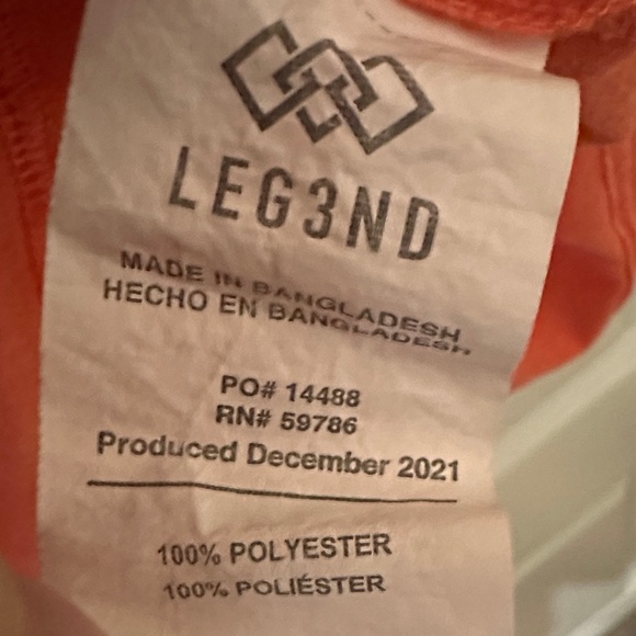 Vibrant Orange Women's Muscle Tee 3X - Picture 4 of 4